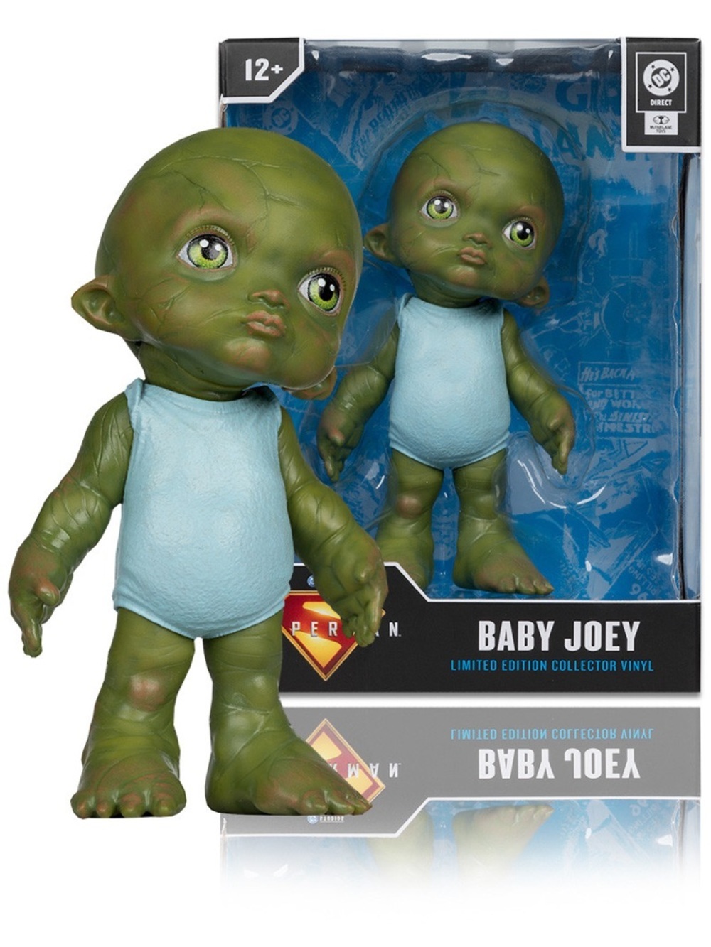 DC Comics Baby Joey Vinyl Figure - Green with Light Blue Outfit